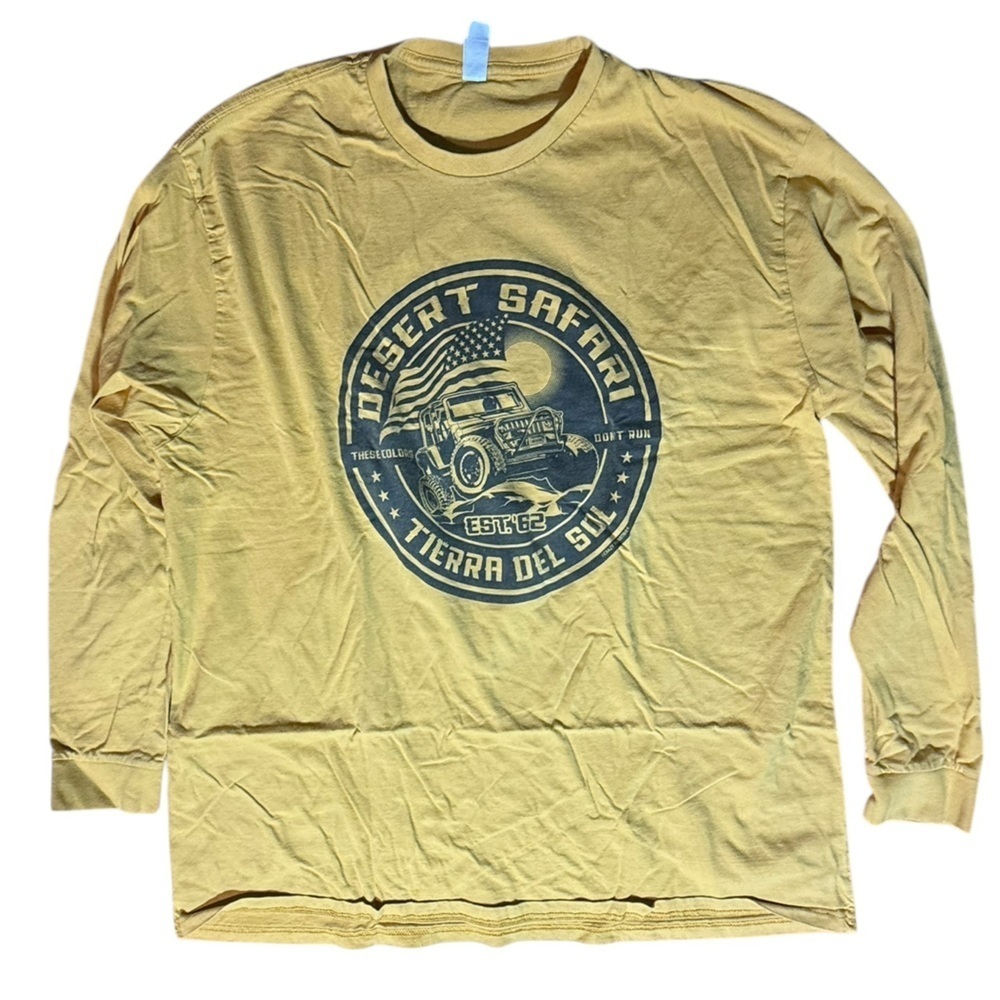 Vintage Desert Safari 4x4 Long Sleeve Tee – 3XL